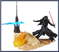 Kylo Ren (Centerpiece) from Star Wars - Black Series - Red - 6" Scale - Exclusives manufactured by Hasbro [Loose]