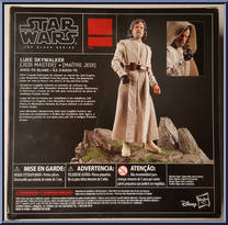 Luke Skywalker (Jedi Master) (Ahch-To Island) from Star Wars - Black Series - Red - 6" Scale - Exclusives manufactured by Hasbro [Back]