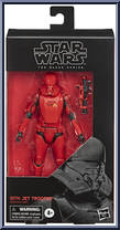 Sith Jet Trooper from Star Wars - Black Series - Red - 6" Scale manufactured by Hasbro [Front]