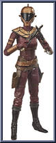 Zorii Bliss from Star Wars - Black Series - Red - 6" Scale manufactured by Hasbro [Loose]