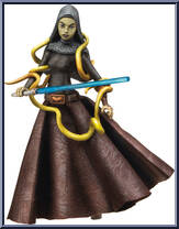 Barriss Offee from Star Wars - Clone Wars (2008) - Battle Game Cards manufactured by Hasbro [Loose]