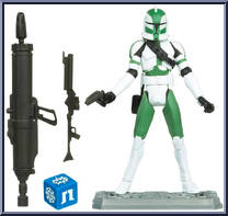 Commander Gree from Star Wars - Clone Wars (2008) - Battle Game Cards manufactured by Hasbro [Loose]