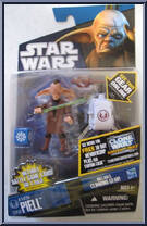 Even Piell from Star Wars - Clone Wars (2008) - Battle Game Cards manufactured by Hasbro [Front]