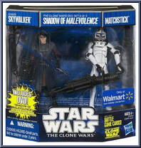 Shadow of Malevolence from Star Wars - Clone Wars (2008) - Battle Game Cards - DVD Set manufactured by Hasbro [Front]