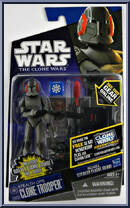 Stealth Ops Clone Trooper from Star Wars - Clone Wars (2008) - Battle Game Cards manufactured by Hasbro [Front]