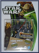 Savage Opress from Star Wars - Clone Wars (2012) - Yoda Package manufactured by Hasbro [Front]