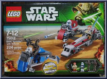 BARC Speeder with Sidecar Action Figure
