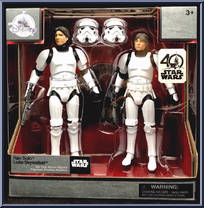 Han Solo & Luke Skywalker in Stormtrooper Disguise from Star Wars - Elite Series - A New Hope manufactured by Disney [Front]