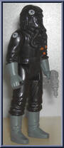 Imperial TIE Fighter Pilot from Star Wars - Empire Strikes Back - Basic Series manufactured by Kenner [Loose]