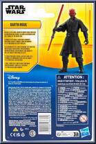 Darth Maul from Star Wars - Epic Hero Series - Basic Series manufactured by Hasbro [Back]