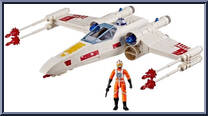 Luke Skywalker's Force Strike X-Wing from Star Wars - Epic Hero Series - Vehicles manufactured by Hasbro [Loose]
