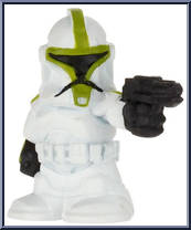 Clone Trooper Sergeant from Star Wars - Fighter Pods - Blind - Series 3 manufactured by Hasbro [Loose]