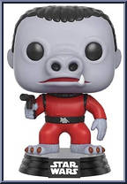 Red Snaggletooth from Star Wars - Force Awakens - Pop! Vinyl Figures manufactured by Funko [Loose]