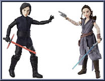 Rey of Jakku / Kylo Ren from Star Wars - Forces of Destiny - Basic Series manufactured by Hasbro [Loose]