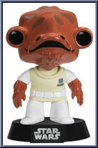 Admiral Ackbar (White Suit) from Star Wars - Pop! Vinyl Figures manufactured by Funko [Loose]