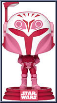 Bo-Katan Kryze (Valentine's) from Star Wars - Pop! Vinyl Figures manufactured by Funko [Loose]