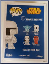 Boba Fett (Prototype) from Star Wars - Pop! Vinyl Figures manufactured by Funko [Back]