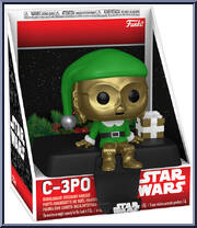 C-3PO (Elf Outfit) from Star Wars - Pop! Stocking Hangers manufactured by Funko [Front]