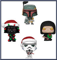 Happy Holidays 4-Pack Action Figure