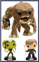 Rancor / Luke Skywalker / Slave Oola Action Figure