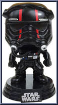 TIE Fighter Pilot (Red Stripes) from Star Wars - Pop! Vinyl Figures manufactured by Funko [Loose]