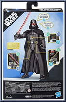 Darth Vader from Star Wars - Galactic Action - Obi-Wan Kenobi manufactured by Hasbro [Back]