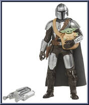 Mandalorian & Grogu from Star Wars - Galactic Action - Mandalorian manufactured by Hasbro [Loose]