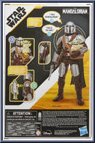 Mandalorian & Grogu from Star Wars - Galactic Action - Mandalorian manufactured by Hasbro [Back]