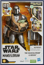 Mandalorian & Grogu from Star Wars - Galactic Action - Mandalorian manufactured by Hasbro [Front]