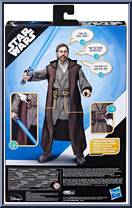 Obi-Wan Kenobi from Star Wars - Galactic Action - Obi-Wan Kenobi manufactured by Hasbro [Back]