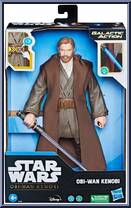 Obi-Wan Kenobi from Star Wars - Galactic Action - Obi-Wan Kenobi manufactured by Hasbro [Front]