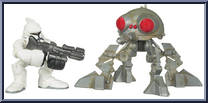 Clone Trooper / Dwarf Spider Droid from Star Wars - Galactic Heroes - Wave 20 manufactured by Hasbro [Loose]