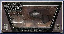 AT-TE Accessory Pack (Episode III Clone Trooper) from Star Wars - Mini-Busts manufactured by Gentle Giant [Front]
