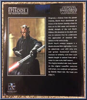 Darth Maul (Phantom Menace) from Star Wars - Mini-Busts manufactured by Gentle Giant [Back]
