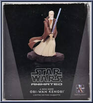 Obi-Wan Kenobi (Animated) from Star Wars - Maquettes manufactured by Gentle Giant [Front]