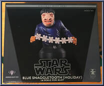 Snaggletooth (Blue) (Holiday) from Star Wars - Mini-Busts manufactured by Gentle Giant [Front]