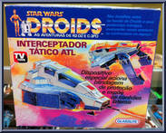 Interceptor from Star Wars - Droids manufactured by Glasslite [Front]
