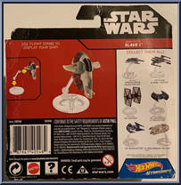 Boba Fett's Slave I from Star Wars - Hot Wheels Starships - Rogue One manufactured by Mattel [Back]
