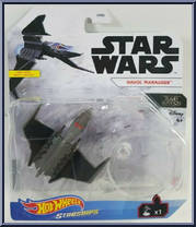 Havoc Marauder from Star Wars - Hot Wheels Starships - White Card / Black Letters manufactured by Mattel [Front]