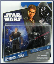 Anakin Skywalker to Darth Vader from Star Wars - Legacy Collection - Legacy of the Dark Side manufactured by Hasbro [Front]