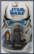 Breha Organa from Star Wars - Legacy Collection - Blue / White Cards manufactured by Hasbro [Front]