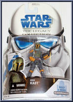 Jodo Kast from Star Wars - Legacy Collection - Blue / White Cards manufactured by Hasbro [Front]
