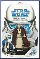 Obi-Wan Kenobi from Star Wars - Legacy Collection - Blue / White Cards manufactured by Hasbro [Front]