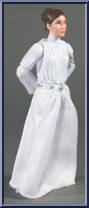 Princess Leia (Medical Frigate) from Star Wars - Legacy Collection - Blue / White Cards manufactured by Hasbro [Loose]