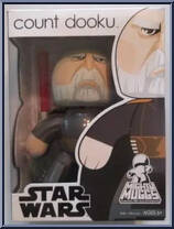 Count Dooku from Star Wars - Mighty Muggs - Series 5 manufactured by Hasbro [Front]