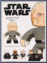 Grand Moff Tarkin from Star Wars - Mighty Muggs - Series 6 manufactured by Hasbro [Back]
