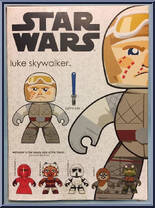 Luke Skywalker (Hoth) from Star Wars - Mighty Muggs - Series 9 manufactured by Hasbro [Back]