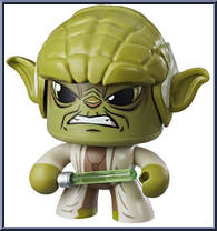 Yoda from Star Wars - Mighty Muggs - 2017 Series manufactured by Hasbro [Loose]