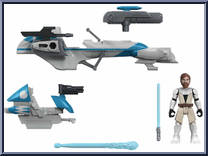 Barc Speeder (Obi-Wan Kenobi) from Star Wars - Mission Fleet - Vehicles manufactured by Disney [Loose]