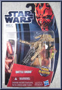 Battle Droid (Firing Blaster) from Star Wars - Movie Heroes - Darth Maul Package manufactured by Hasbro [Front]